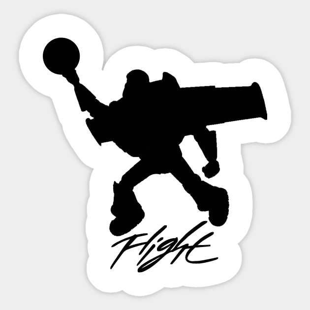 Buzz Lightyear Air Jordan Flight Sticker by Wyld Bore Creative